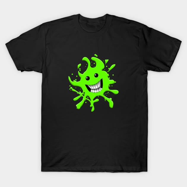 Slimy Smile T-Shirt by Wickedcartoons